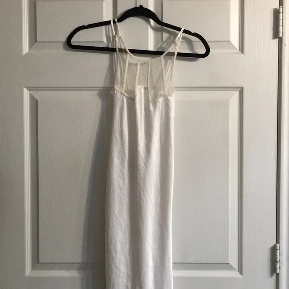 Vintage Victoria’s Secret gold label white nightgown